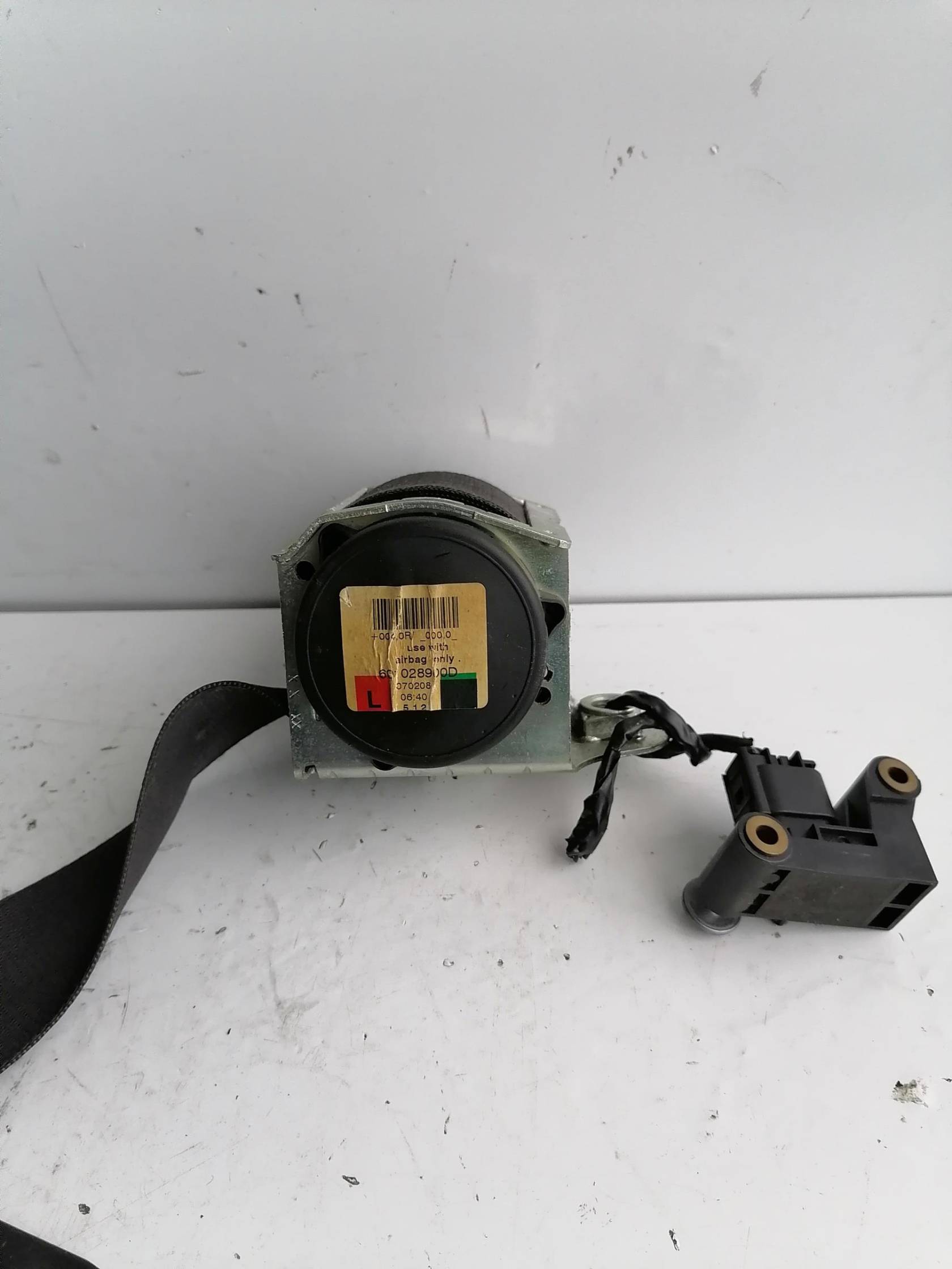 Cintura di sicurezza ant. sx.